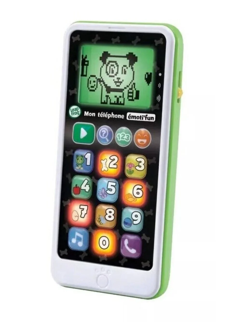 Chat & Count Emoji Phone Learning Toy Handheld Electronic Cell Telephone 2018